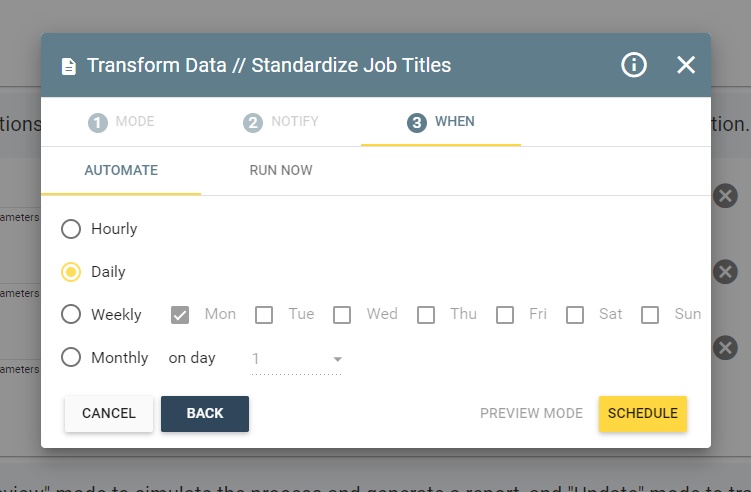 Automation for hubspot job title standardization