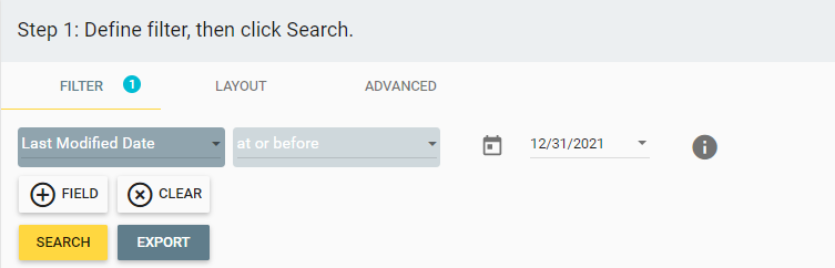 filtering CRM records in Insycle