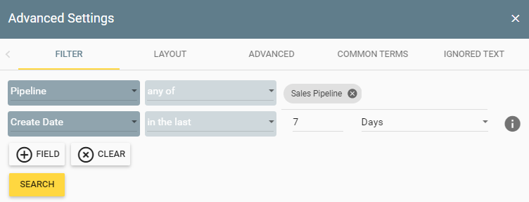 pipeline filter