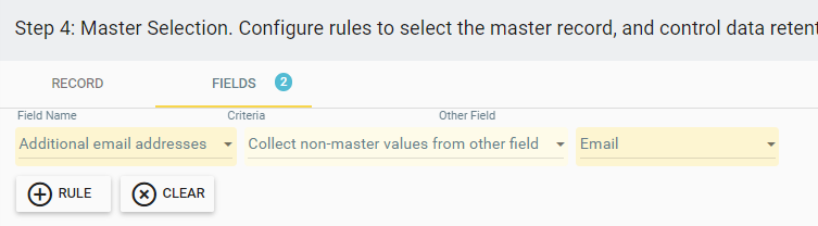 collate and collect when Merging duplicates in Insycle