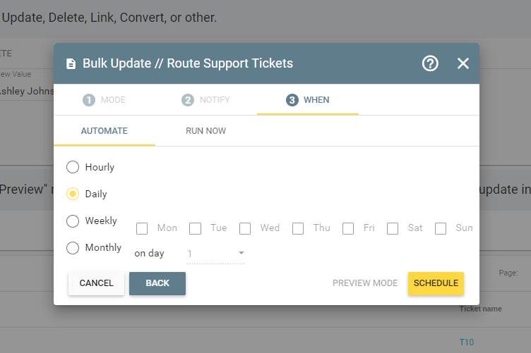 automate insycle for hubspot tickets