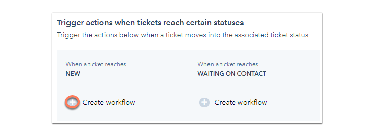 Manage and route HubSpot tickets in Workflows