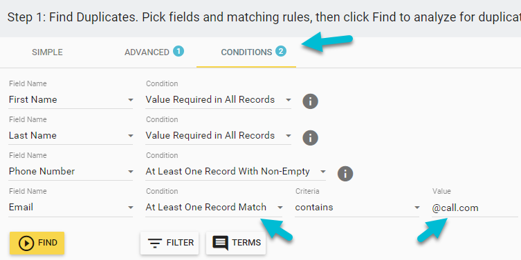 Callrail duplicates detection