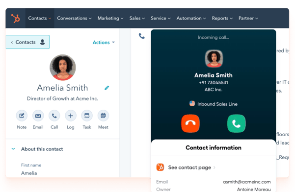 HubSpot | Aircall integration