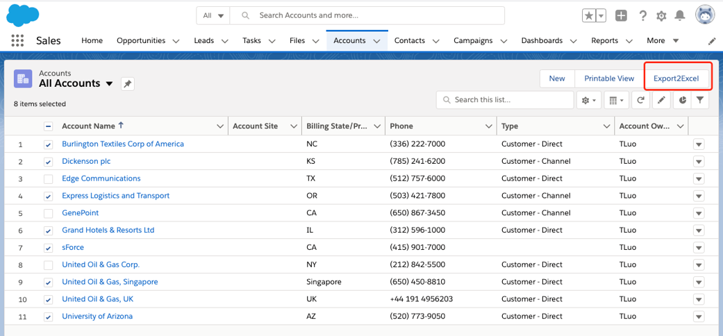 Top 7 Salesforce Excel Connector Apps