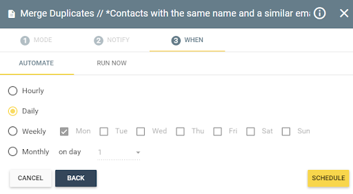 Insycle Merge Duplicate Contacts