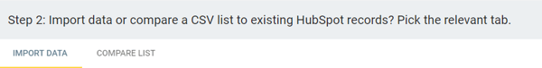compare-or-import-data