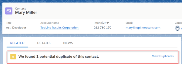 salesforce-duplicate-management
