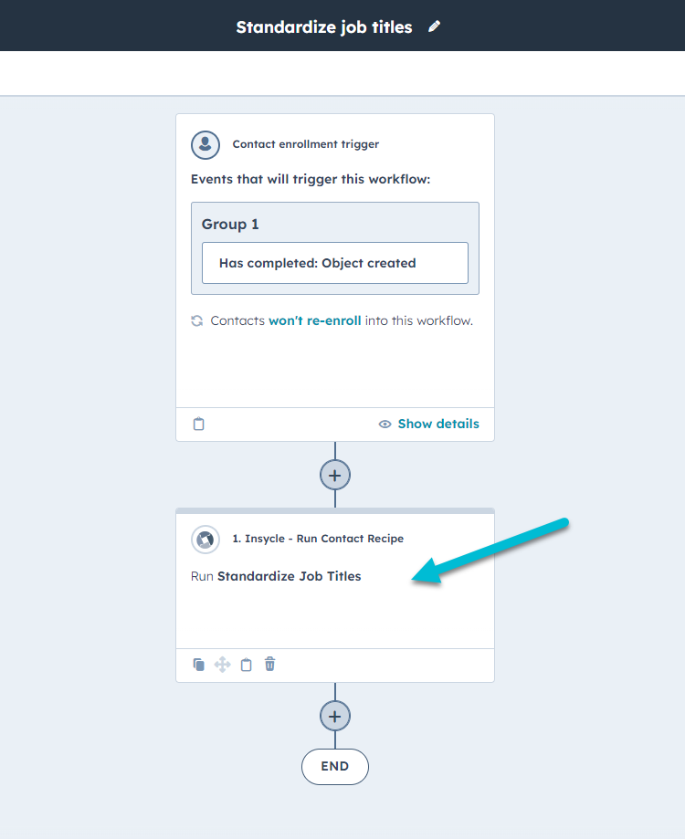 standardize job titles in hubspot workflow