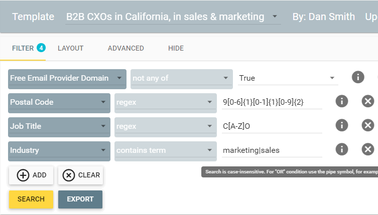 b2b-cxo-in-california-filter-example